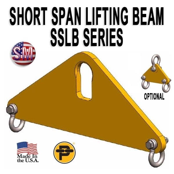 Lifting Beam SSLB Series Plate style short span lifting beam