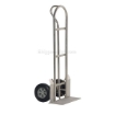 Stainless Steel P Handle Truck-600 lb. capacity with Pneumatic Wheels - Part: SPHT-500-HD-SS