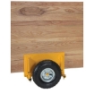 Adjustable panel dolly for moving doors, glass or large flat objects.  