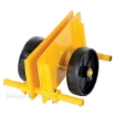 Adjustable panel dolly for moving doors, glass or large flat objects.  Part #PLDL-ADJ-8GFN