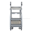 Aluminum Stock Picker truck. Stockpicker cart with ladder for pulling items from shelves. Part # SPA2-2236 