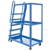High Frame Cart 28 X 52 Mold-On-Rubber casters, #: SPS-HF-2852