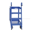Stock Picker cart with 2 shelves, size 28 X 40 with molded rubber casters. , #: SPS2-2840 