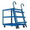 Stock Picker cart with 3 shelves, size 22 X 36 with molded rubber casters. , part #: SPS3-2236