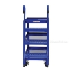 Stock Picker cart with 3 shelves, size 22 X 36 with molded rubber casters. ,  #: SPS3-2236 front