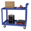 Steel Service Cart Two 28 X 40 Shelves for industrial use or factories great for food industry. - Model #: SCS2-2840