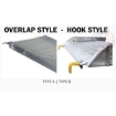Walk Ramps With Snow/Ice Grip & Hand Rails - 28" Wide Overlap Style illustration