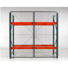 Pallet rack gate with two hinges. RDHG-810