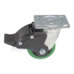 Polyurethane (Duratough, Green) Casters CST-F34-4X2DT-SWTB1 side