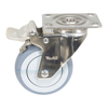 caster, industrial casters, thermoplastic, stainless steel, rigid, CST-E-SS-TPR side