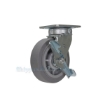 Casters, high-quality non-marking thermoplastic rubber, Model; CST-F40-DK-SWB