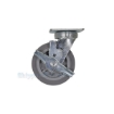 Casters, high-quality non-marking thermoplastic rubber, Model; CST-F40-DK-SWB b