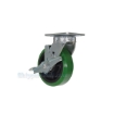 High Tech Casters for industrial use, high-tech non-marking polyurethane, Model; CST-F40-6X2DT-SWB