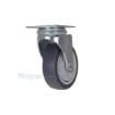 Industrial Caster, thermoplastic polyurethane rubber casters, Model; CST-B28-4X1TPR-S