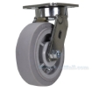 Industrial Caster, thermoplastic rubber casters, Model; CST-FC47-6X2DK-S