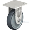 Industrial Caster, ss thermoplastic rubber-elastomer casters, Model; CST-A-SS-5X1TPE-R