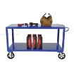 Picture of Industrial Service Carts with Drain Model DH-MR2 Polyurethane Casters
