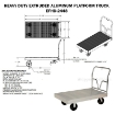 Picture of Heavy Duty Extruded Aluminum Platform Trucks