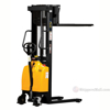 Combination Hand Pump/Electric Stacker - Fixed Support Legs & Fixed Forks c