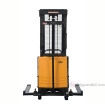 Stacker with Powered Lift - Adjustable Forks/ Adjustable Support Legs Forks Raise up to 63"  SL-63-AA  e