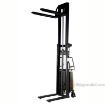 SL Series - Stacker with Powered Lift - Fixed Forks Over Fixed Support Legs / 118" H Model: SL-118-FF a