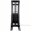 SL Series - Stacker with Powered Lift - Fixed Forks Over Fixed Support Legs / 118" H Model: SL-118-FF b