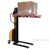 Narrow Mast Semi-Electric Stacker with Fixed Forks - SLNM-63-FF d