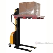 Narrow Mast Semi-Electric Stacker with Fixed Forks - SLNM-63-FF d