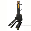Narrow Mast Semi-Electric Stacker with Fixed Forks - SLNM-63-FF e