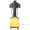 Narrow Mast Semi-Electric Stacker with Fixed Fork, 1500 lb. Capacity - SLNM15-63-FF d
