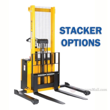 Pallet Master Servers Stackers counter balanced stackers, rough terrain  stackers, power drive & power lift stackers.