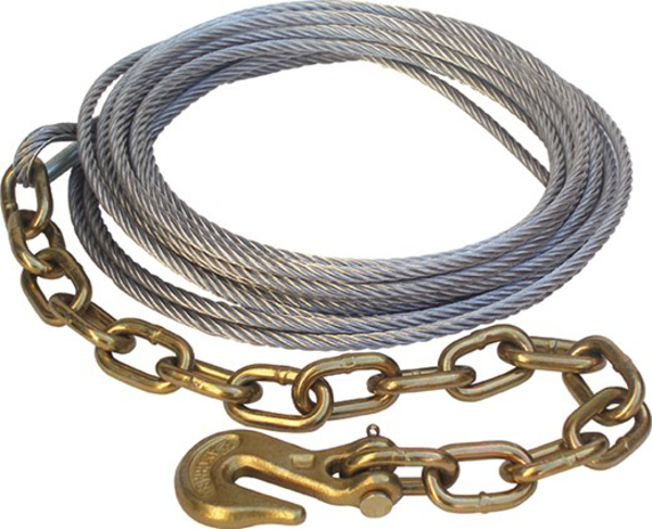 Wire Rope Chain Assembly Grade 70, 1/4" x 30'  P/N: WRG701925-30