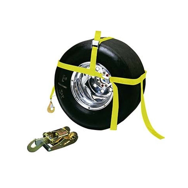 Tire Bonnet, Double Adjust, 13”-17” OEM/10”-22” Tires w/Ratchet, Yellow