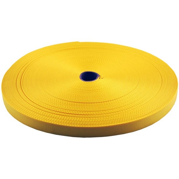 2” 6,000 lb. WLL - Yellow - Unstenciled Webbing, 100 YD Roll