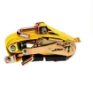 Auto Tie-Down Ratchet Strap w/Cleats & Swivel J-Hooks